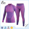 Female Outdoor Purple Seamless Underwear Set